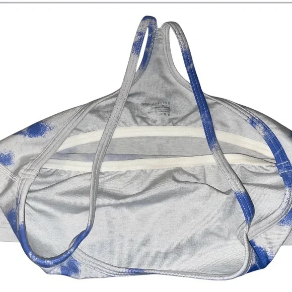 NWT Offline by Aerie KEEP IT 100 Fleece Shorts & Matching Sports Bra 2 Piece Set - Picture 8 of 9